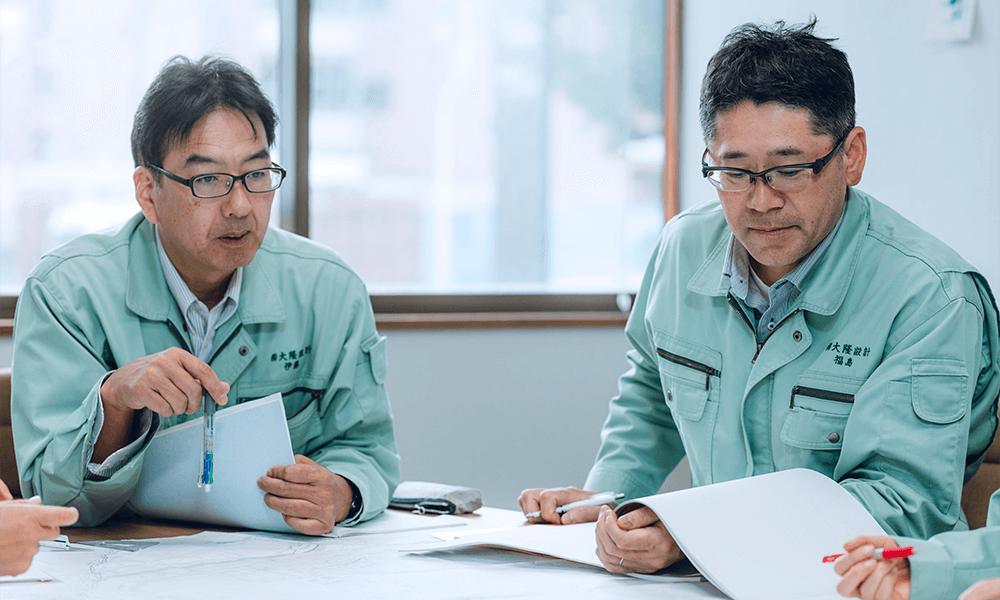 打ち合わせの様子