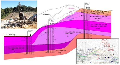 令和2年度静間仁摩道路五十猛地区外地質調査業務