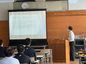 第1回技術・業務発表会の様子