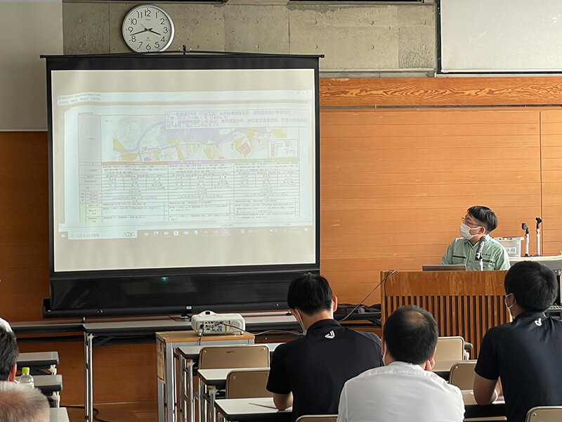 第1回技術・業務発表会の様子