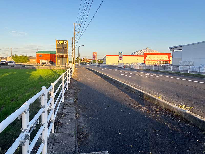 ボランティアの様子 作業後(東側から)