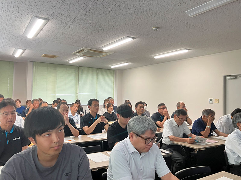 「職場でのハラスメントの防止にむけて」の様子